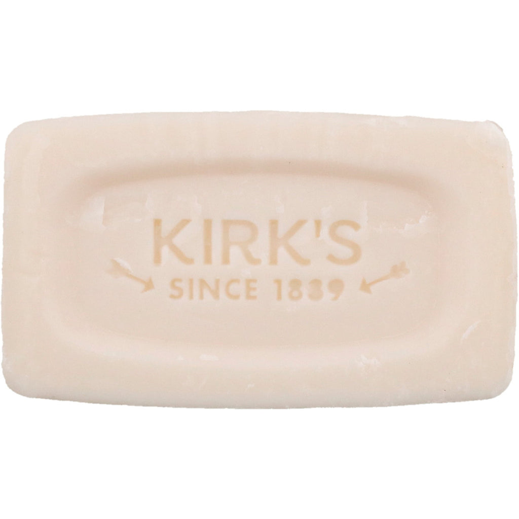 Kirk's, 100% Premium Coconut Oil Gentle Castile Soap, Soothing Aloe Vera, 1.13 oz (32 g)