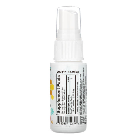 Beekeeper's Naturals, Propolis halsspray til børn, 1,06 fl oz (30 ml)