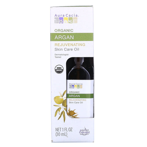 Aura Cacia, Hudplejeolie, Foryngende, Argan, 1 fl oz (30 ml)