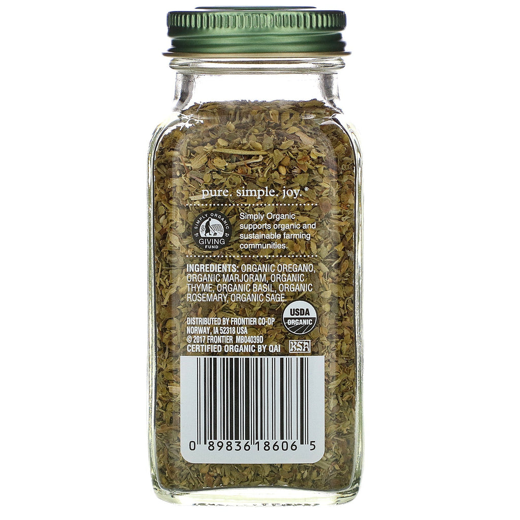 Simply , Italian Seasoning, 0.95 oz (27 g)