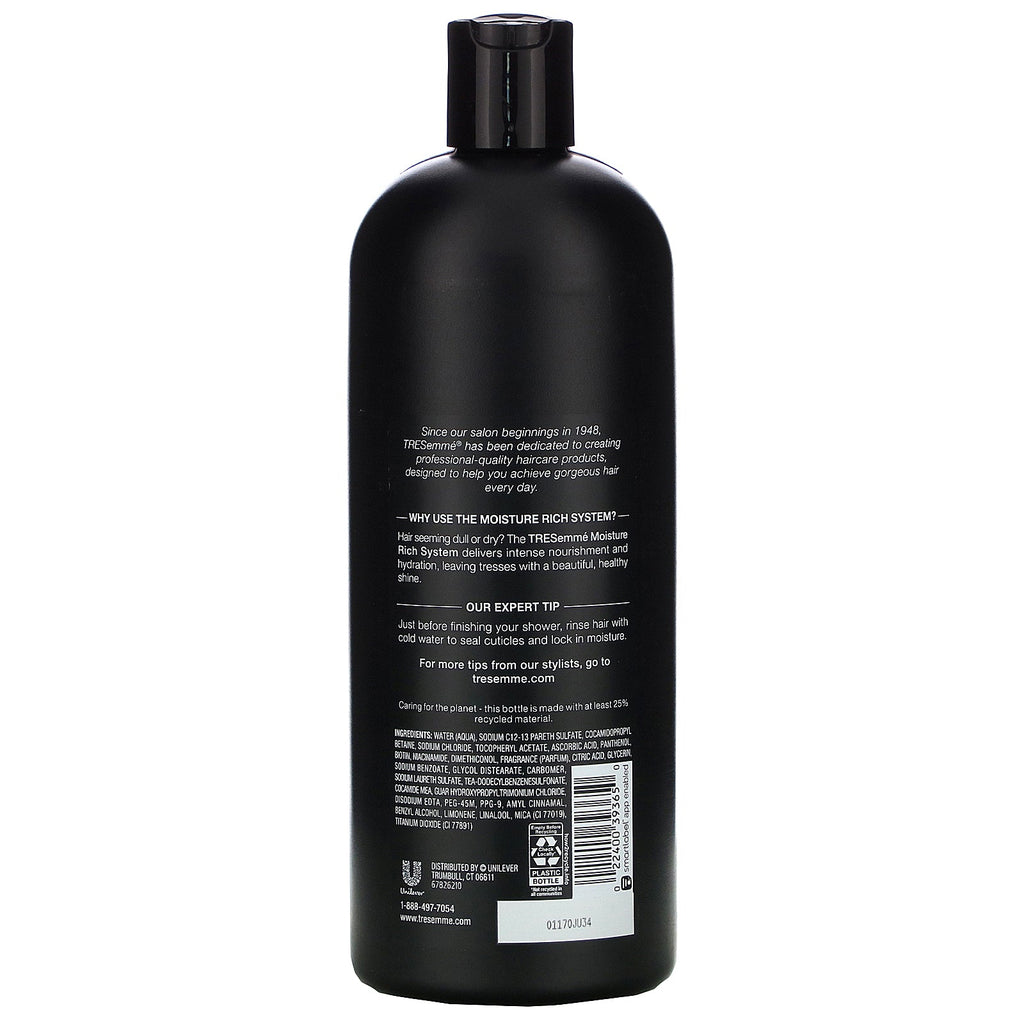 Tresemme, Champú rico en humedad, 28 fl oz (828 ml)