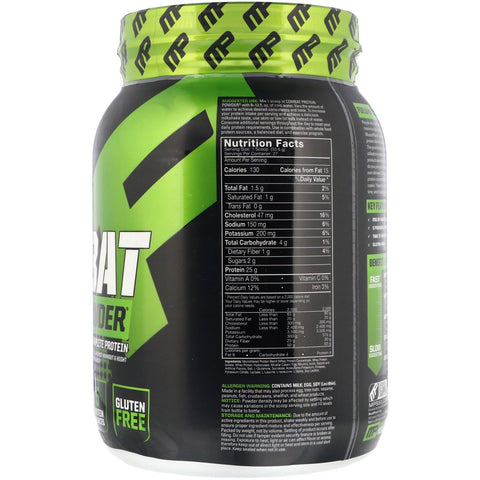 MusclePharm, Combat Protein Powder, Vanilje, 2 lbs (907 g)