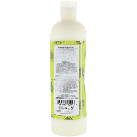 Nubian Heritage, Loción corporal, hierba de limón y árbol de té, 384 ml (13 oz. líq.)