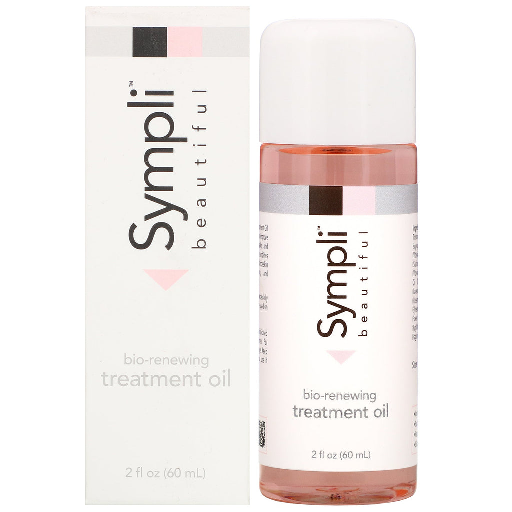 Sympli smuk, bio-fornyende behandlingsolie, 2 fl oz (60 ml)