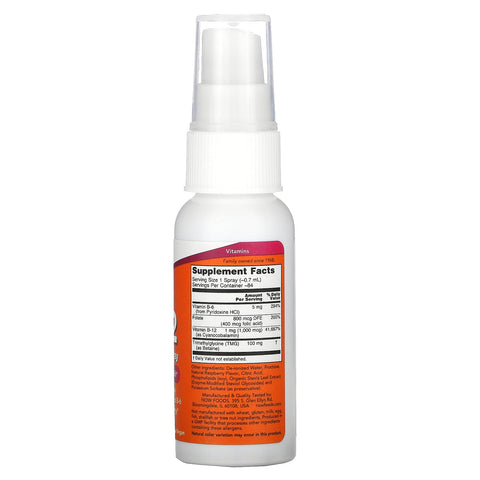 Now Foods, B-12 Liposomal Spray, 1.000 mcg, 2 fl oz (59 ml)