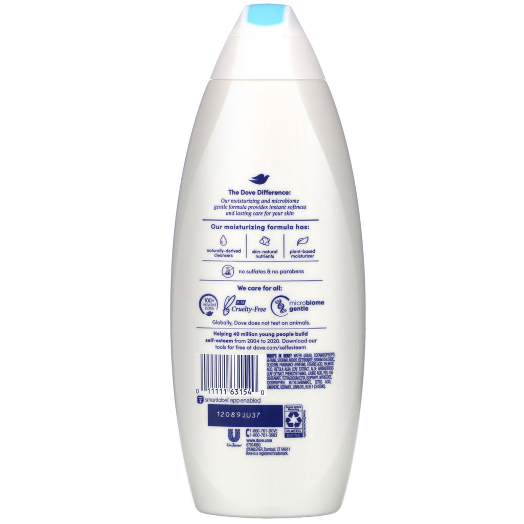 Dove, Nourishing Body Wash, Hydrating, Aloe & Birch Water Scent, 22 fl oz (650 ml)