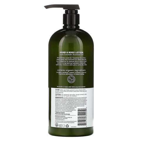 Avalon s, hånd- og kropslotion, nærende lavendel, 32 oz (907 g)