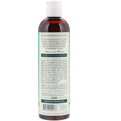 The Seaweed Bath Co., Gel de baño calmante e hidratante, lavanda, 354 ml (12 oz. líq.)