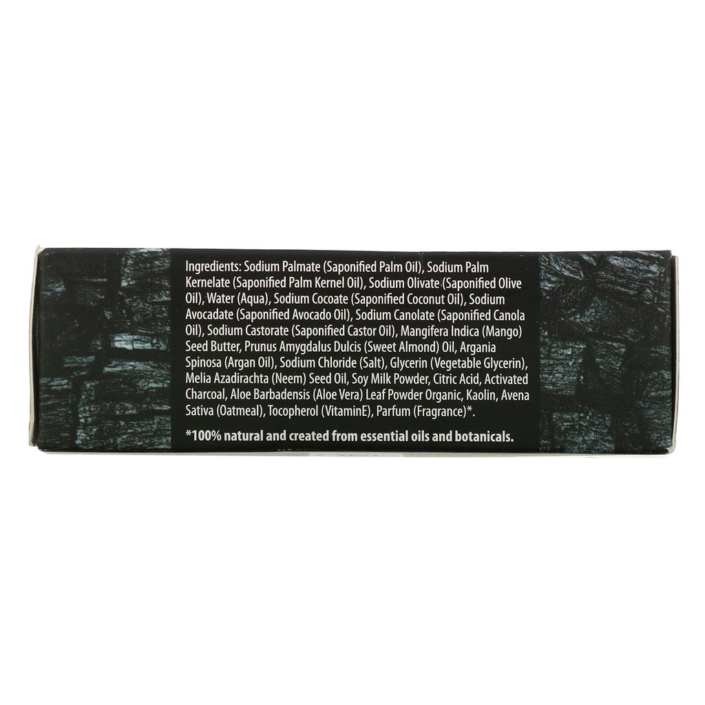 One with Nature, One Bar, afeitado y ducha, carbón activado, 3,5 oz (100 g)