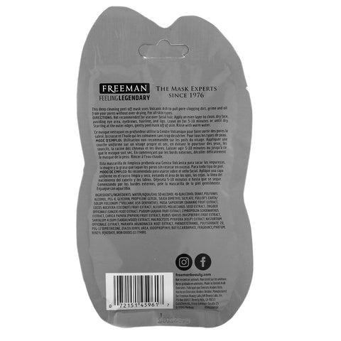 Freeman Beauty, Feeling Legendary, Pore Cleansing Peel-Off Gel Mask, til mænd, 0,5 fl oz (15 ml)