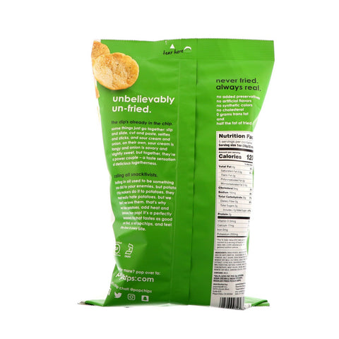 Popchips, Potato Chips, Sour Cream & Onion, 5 oz (142 g)