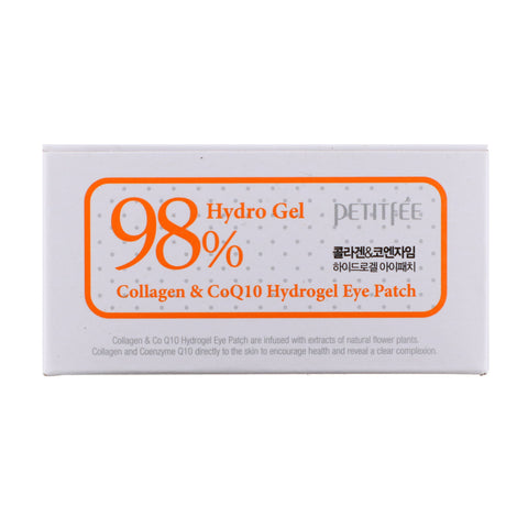 Petitfee, Collagen & CoQ10 Hydrogel øjenplaster, 60 plastre, 1,4 g hver