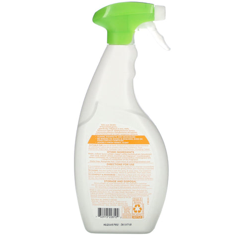 Seventh Generation, Disinfecting Multi-Surface Cleaner, Lemongrass Citrus Scent, 26 fl oz (768 ml)