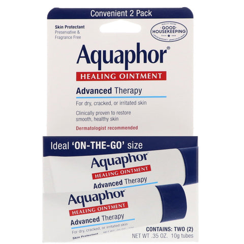 Aquaphor, Healing Ointment, Hud Protectant, 2 tuber, 0,35 oz (10 g) hver