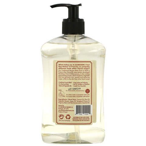 A La Maison de Provence, Hand & Body Liquid Soap, Citrus Blossom, 16.9 fl oz (500 ml)