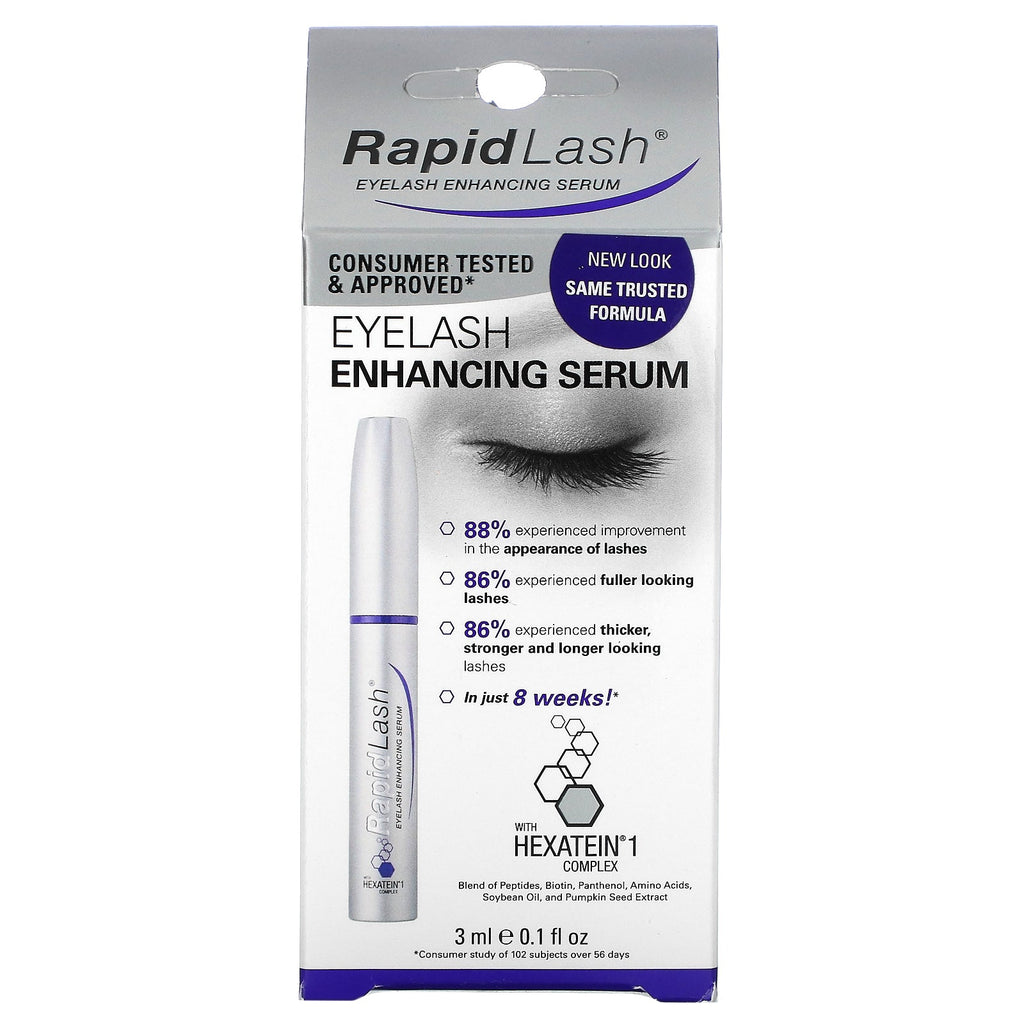 RapidLash, Suero potenciador de pestañas, 3 ml (0,1 oz. líq.)