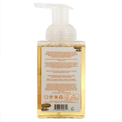 South of France, Foaming Hand Wash, Glazed Apricots, 8 fl oz (236 ml)