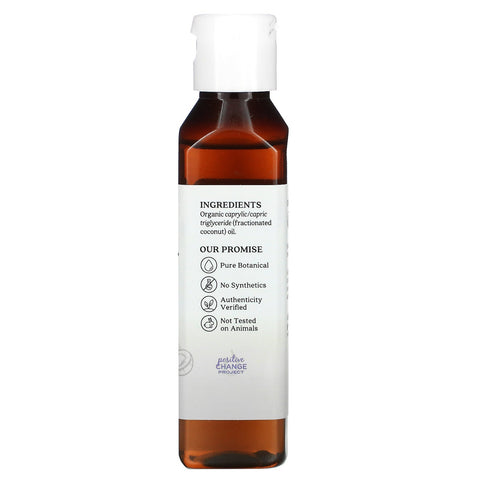 Aura Cacia, Hudplejeolie, Kokosnød, Fraktioneret, 4 fl oz (118 ml)