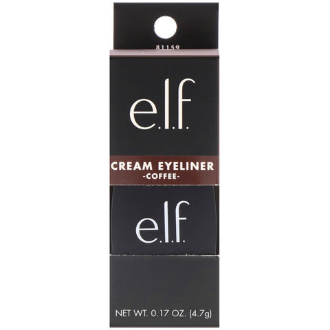 ELF, Delineador de ojos en crema, café, 4,7 g (0,17 oz)