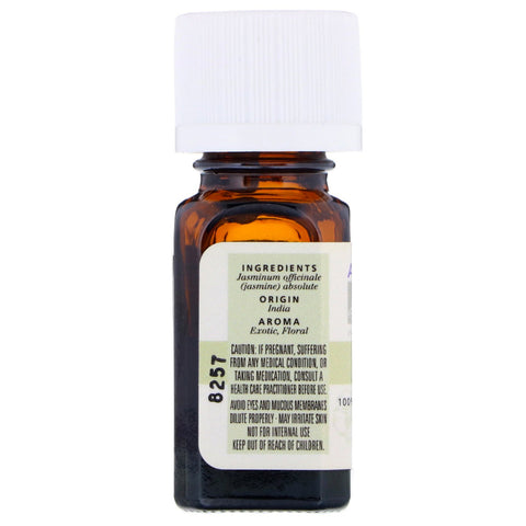 Aura Cacia, 100 % ren æterisk olie, Jasmine Absolute, 0,125 fl oz (3,7 ml)