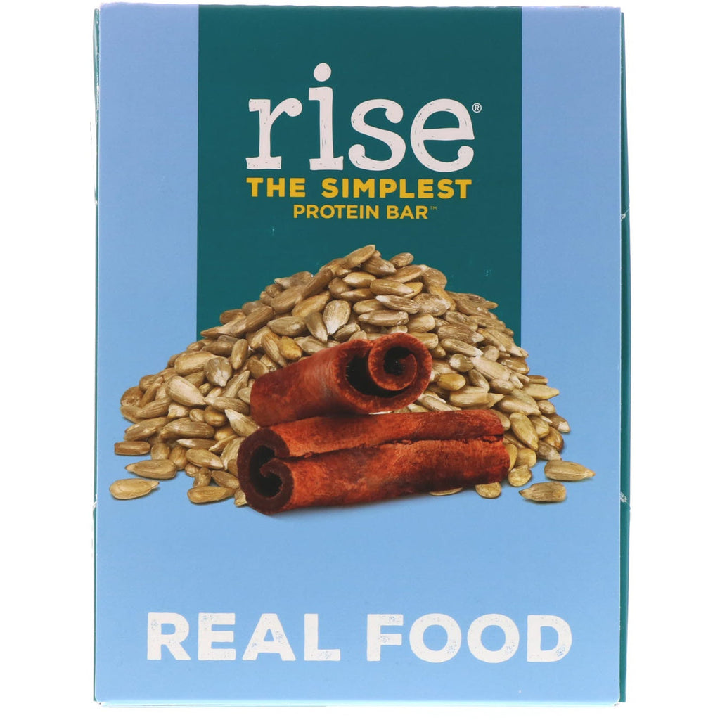 Rise Bar, DEN ENKLESTE PROTEINBAR, solsikkekanel, 12 barer, 60 g pr.