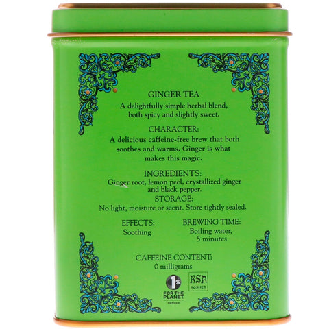 Harney & Sons, HT Tea Blend, Ginger Tea, 20 Tea Sachets, 1.4 oz (40 g)