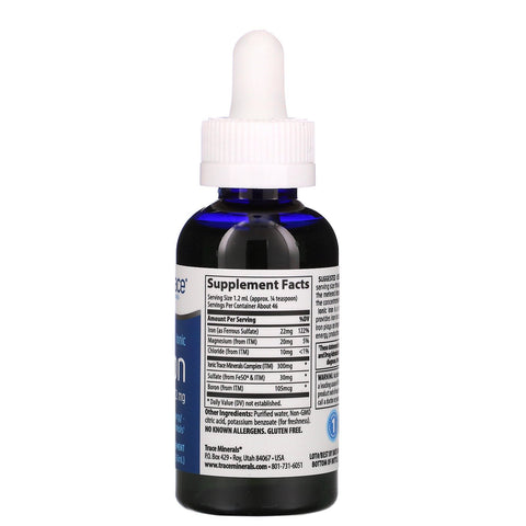 Spormineralforskning, ionisk jern, 22 mg, 1,9 fl oz (56 ml)