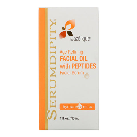 Azelique, Serumdipity, Anti-Aging Ansigtsolie med Peptider, Ansigtsserum, 1 fl oz (30 ml)