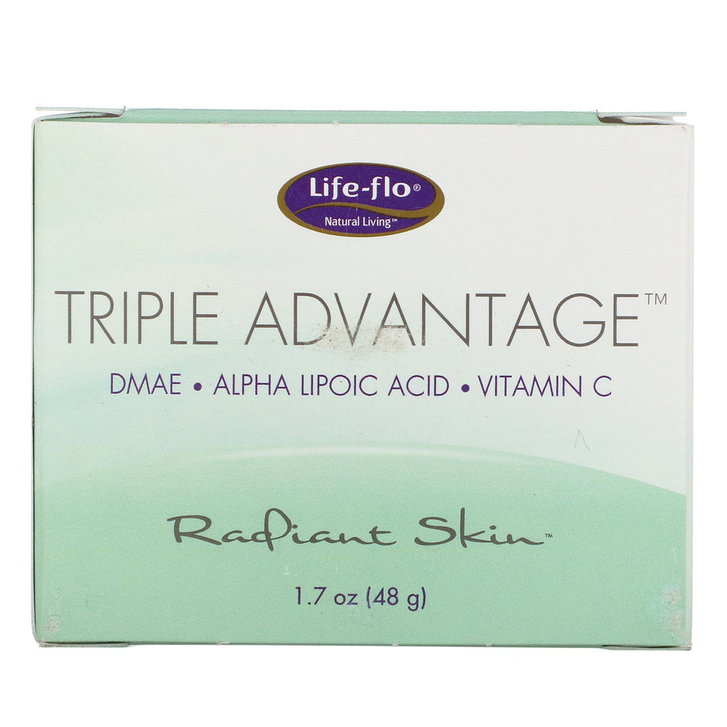 Life-flo, Triple ventaja, piel radiante, 48 g (1,7 oz)