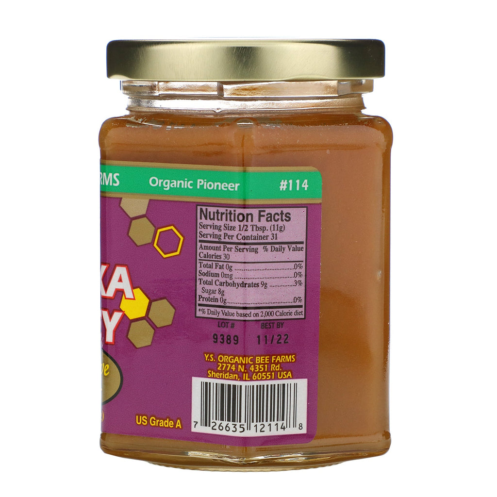 YS Eco Bee Farms, rå Manuka-honning, Active 15+, 12 oz (340 g)