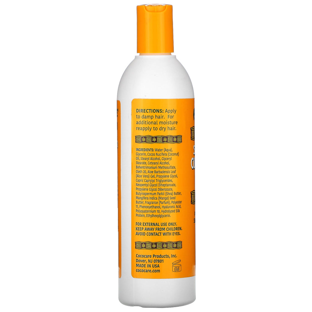 Cococare, Africare, Crema activadora de rizos con manteca de karité, 12 fl oz (354 ml)