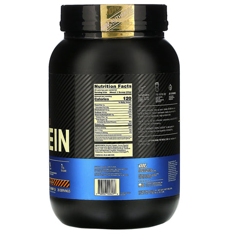 Optimum Nutrition, Gold Standard 100% Casein, Chocolate Peanut Butter, 2 lb (907 g)