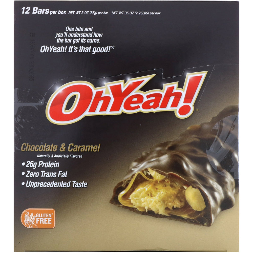 One Brands, proteinbarer, chokolade og karamel, 12 barer, 3 oz (85 g)