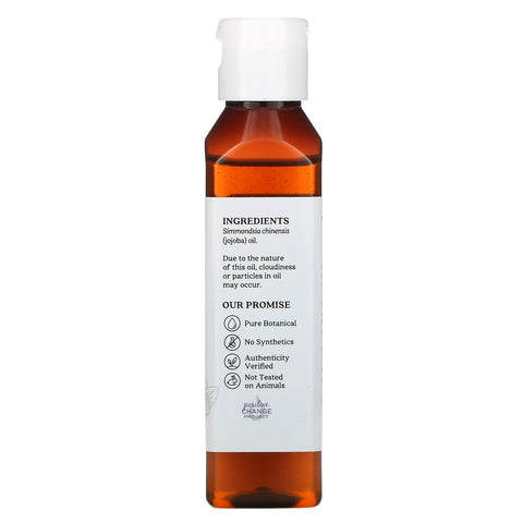 Aura Cacia, Aceite para el cuidado de la piel, jojoba, 4 fl oz (118 ml)