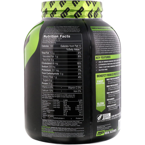 MusclePharm, Combat Protein Powder, Chocolate Peanut Butter, 4 lbs (1814 g)