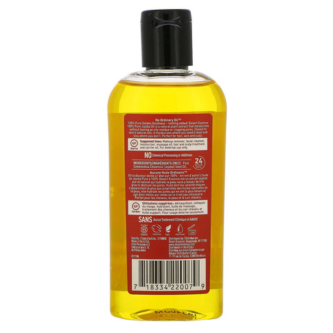 Desert Essence, Aceite de jojoba 100 % puro, 4 fl oz (118 ml)