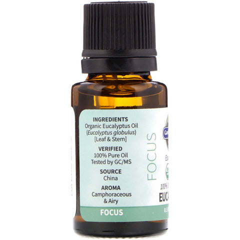 Livets Have, 100 % og rene, æteriske olier, Focus, Eucalyptus, 0,5 fl oz (15 ml)