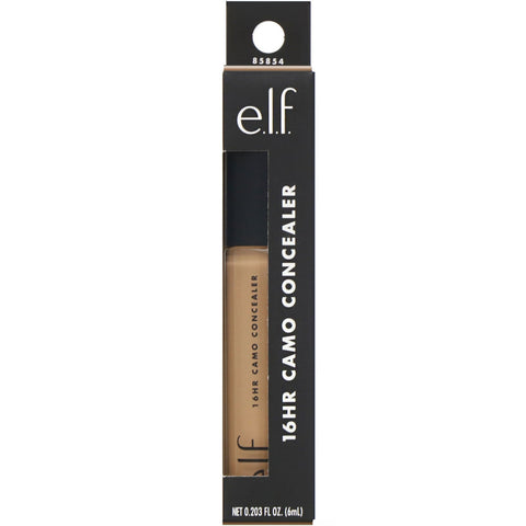 ELF, 16HR Camo Concealer, Deep Chestnut, 0,203 fl oz (6 ml)