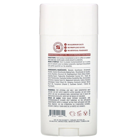 Schmidt's, Natural Deodorant, Cedarwood + Juniper, 3.25 oz (92 g)