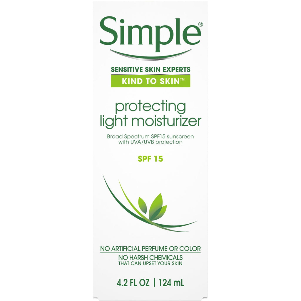 Simple Skincare, Protecting Light Moisturizer, SPF 15, 4.2 fl oz (124 ml)