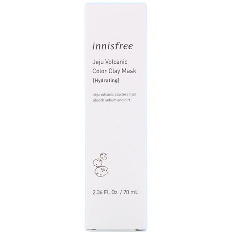 Innisfree, Jeju Volcanic Color Clay Mask, Hydrating, 2,36 fl oz (70 ml)