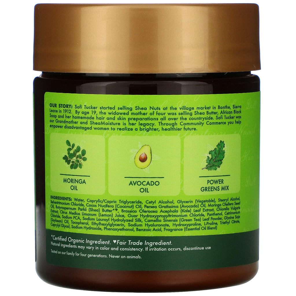 SheaMoisture, Reconstructor Power Greens, Moringa y aguacate, 8 oz (227 g)