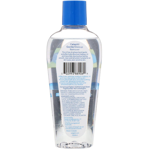 Cetaphil, Gentle Makeup Remover, 6 fl oz (177 ml)