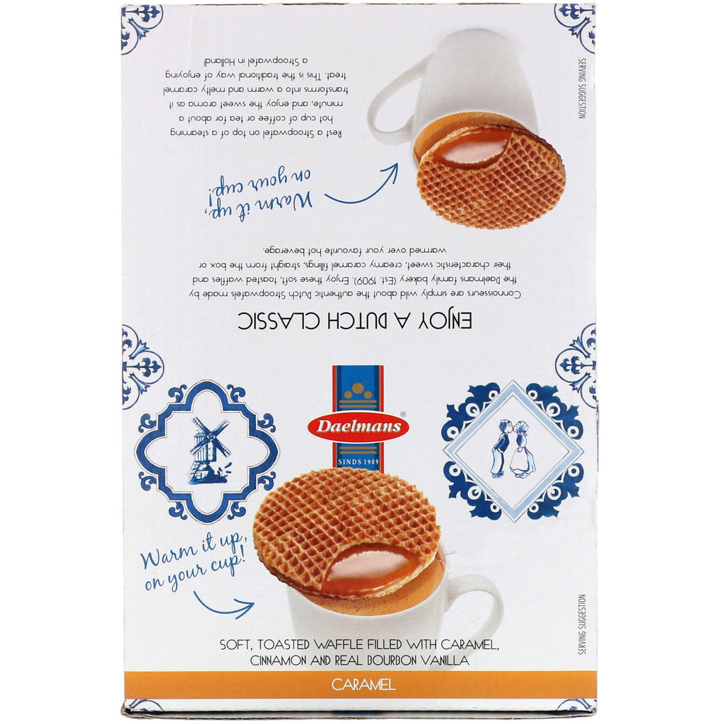 Daelmans, Stroopwafels, Caramel, 24 Waffles, 1.38 oz (39 g ) Each