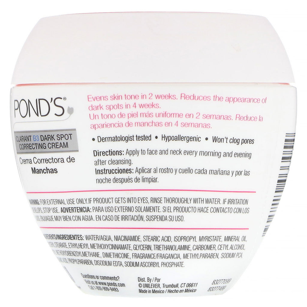 Pond's, Clarant B3 Dark Spot Correcting Cream, 7 oz (200 g)