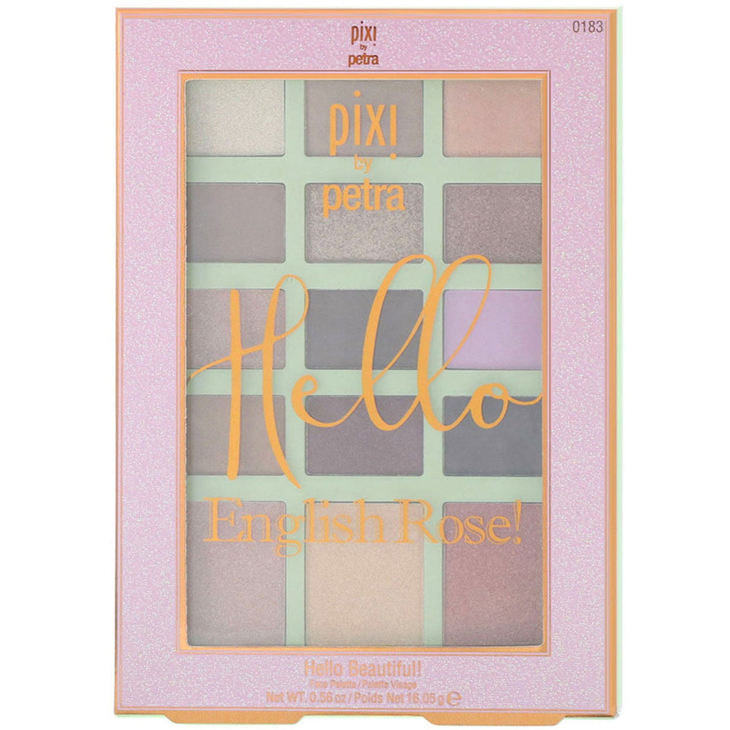 Pixi Beauty, Hello Beautiful!, English Rose, Face Palette, 0,56 oz (16,05 g)