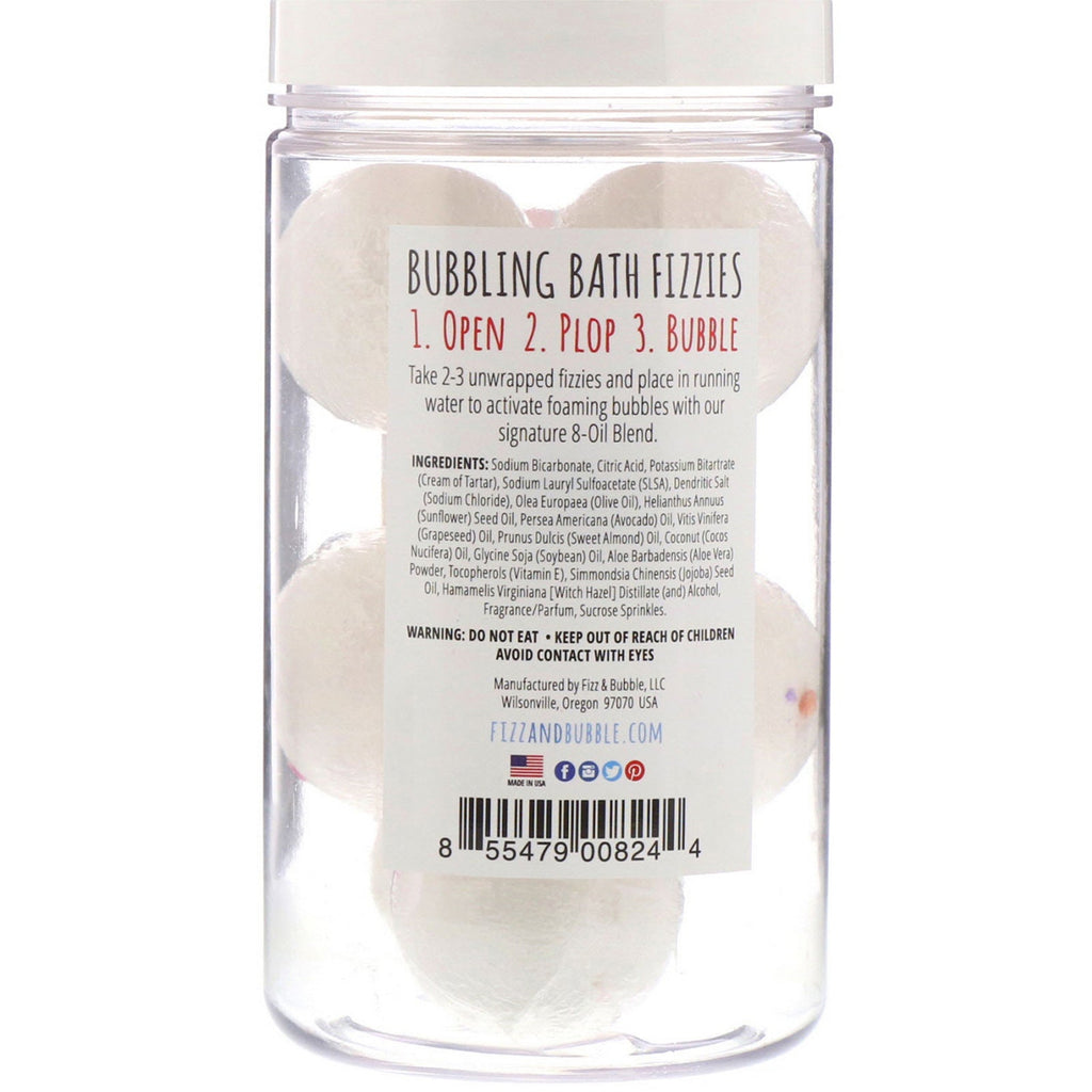 Fizz & Bubble, Bubbling Bath Fizzies, Birthday Cake, 15 oz (425 g)