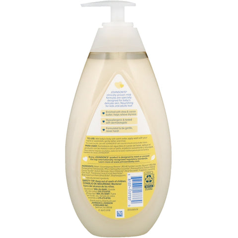 Johnson & Johnson, Skin Nourish, Shea & Cocoa Butter Wash, 16.9 fl oz (500 ml)