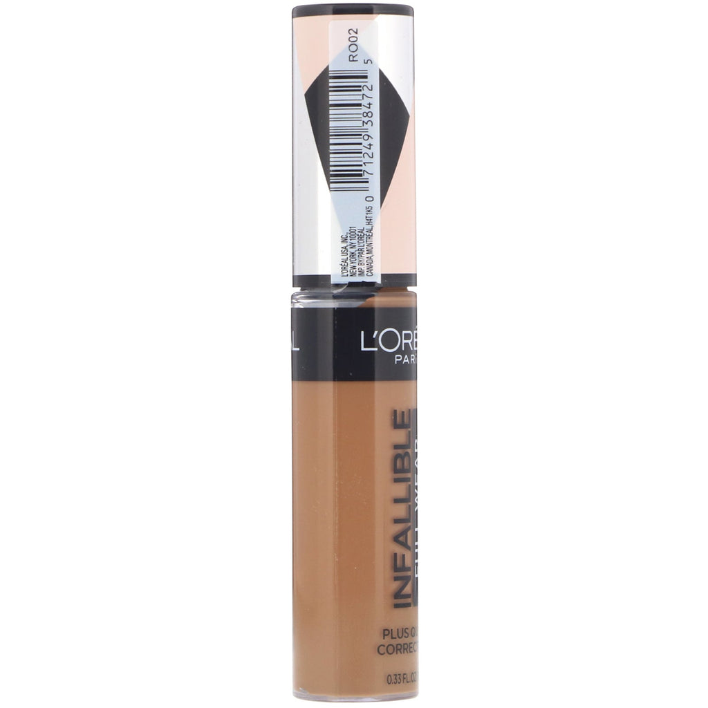 L'Oreal, Ufejlbarlig Full Wear More Than Concealer, 415 honning, 0,33 fl oz (10 ml)