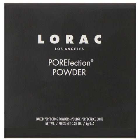 Lorac, POREfection Baked Perfecting Powder, PF3 Light Medium, 0,32 oz (9 g)